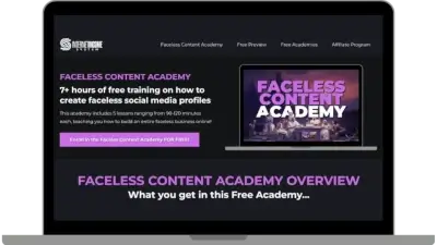 Abstract image representing a faceless online brand