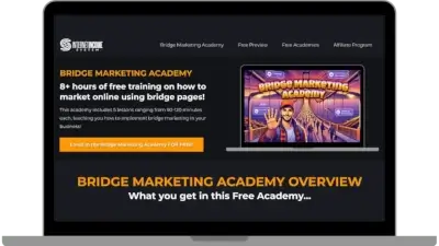 Bridge marketing strategy icon